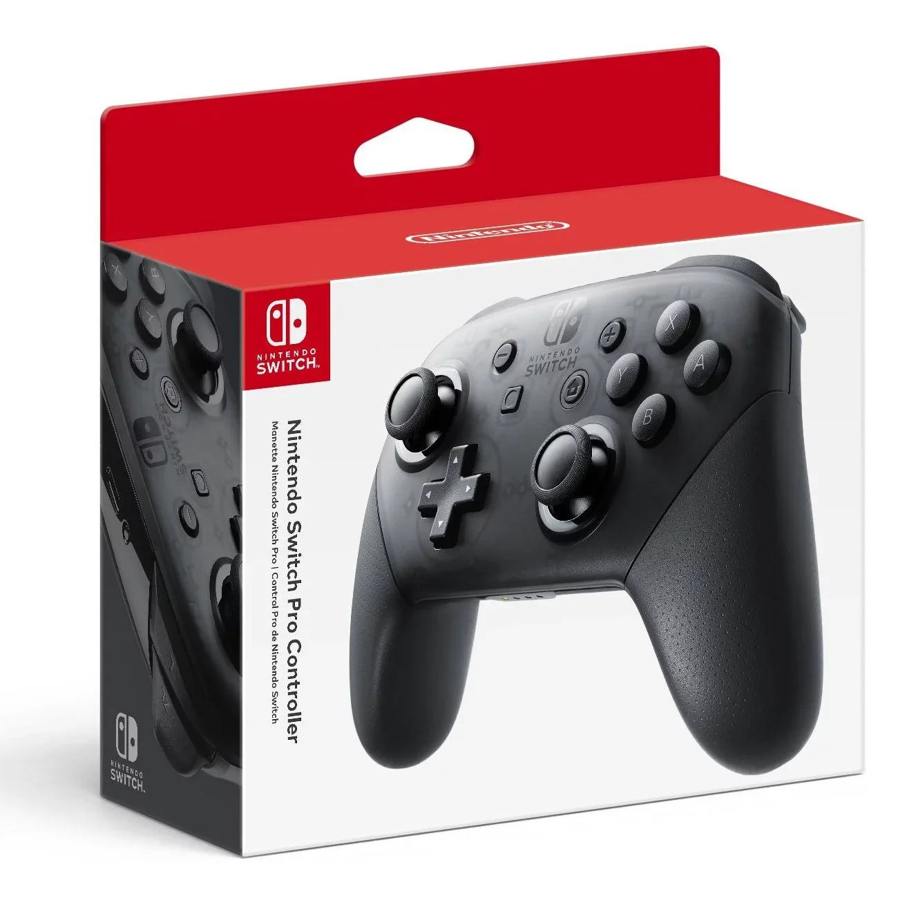 Nintendo Switch Console Neon Red & Blue with Extra Wireless Controller, New Super Mario Bros.  Deluxe and Screen Cleaning Cloth
