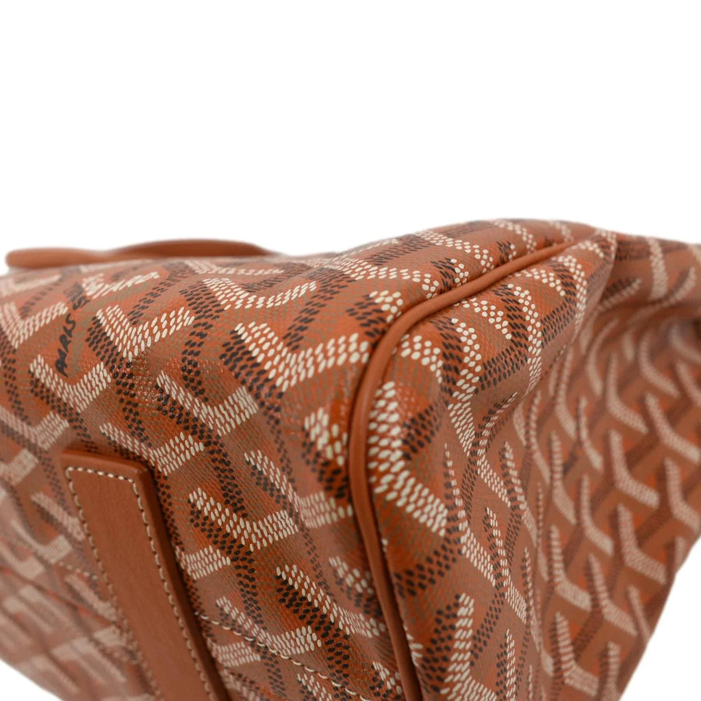 Pre-owned  Rouette Soft Canvas Shoulder Bag Orange