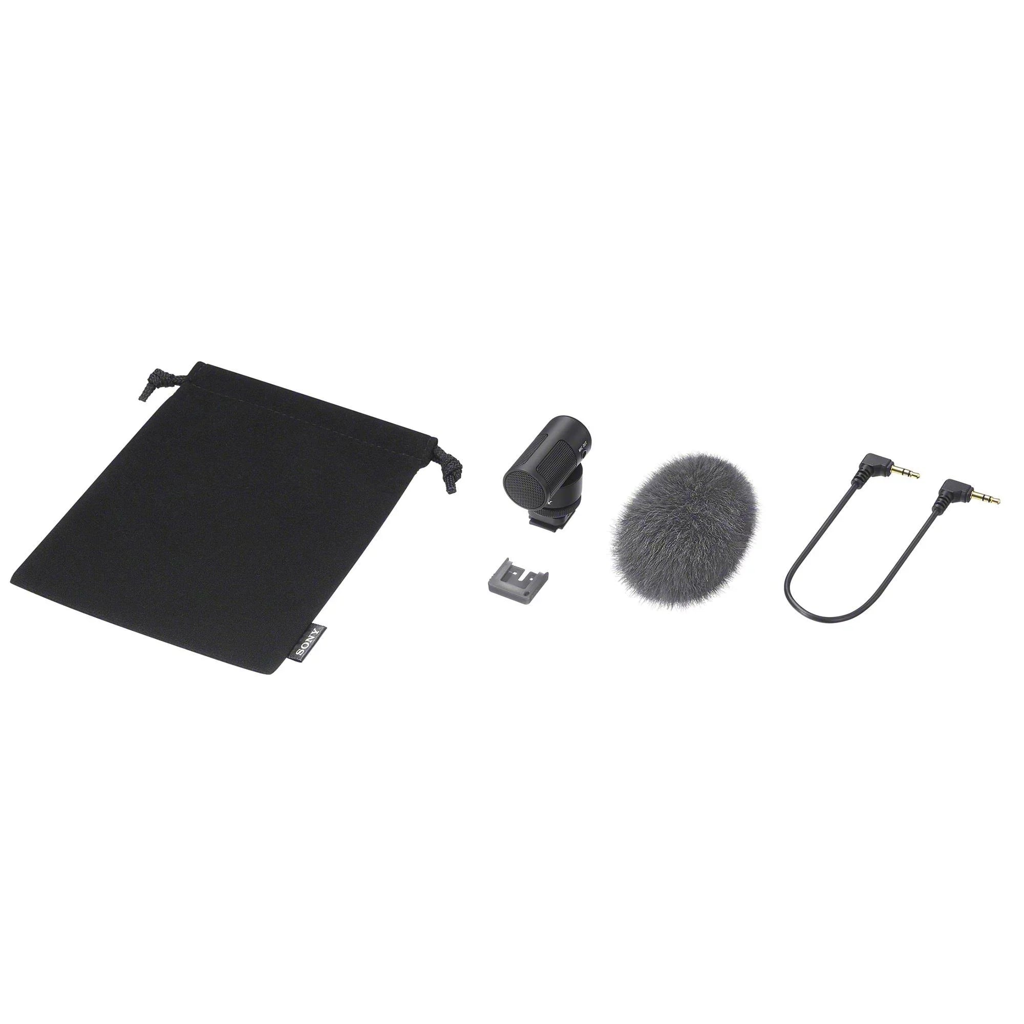 Sony Alpha - Mirrorless Camera with 50mm Lens, Grip, and Mic (Black) Kit