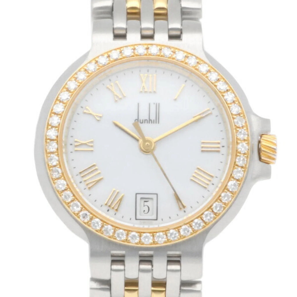 Pre-Owned Dunhill Elite Quartz Stainless Steel Women's Watch (Good)