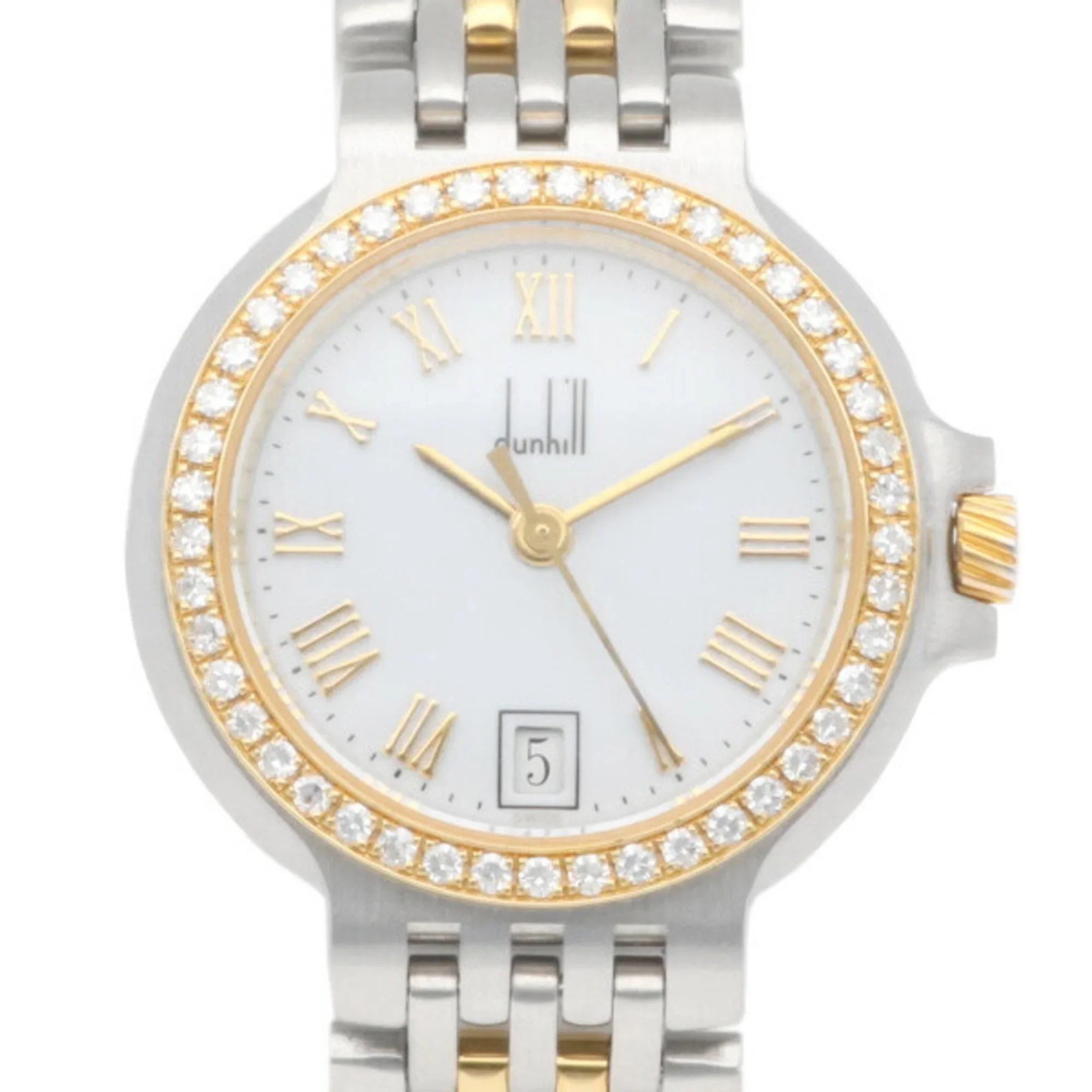 Pre-Owned Dunhill Elite Quartz Stainless Steel Women's Watch (Good)