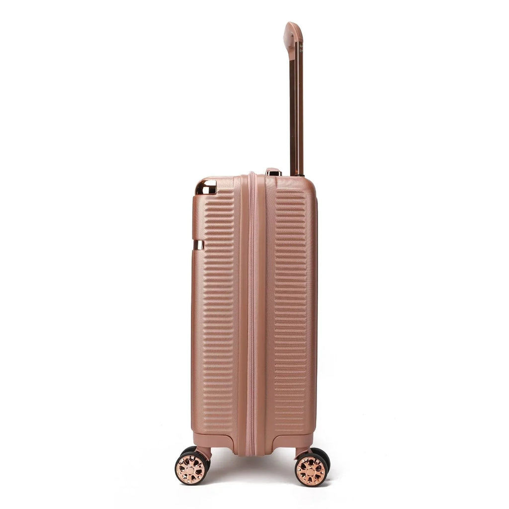 Collection Tulum 2 Piece Luggage Set with Spinner Wheels and Expandable Handles by Mia .