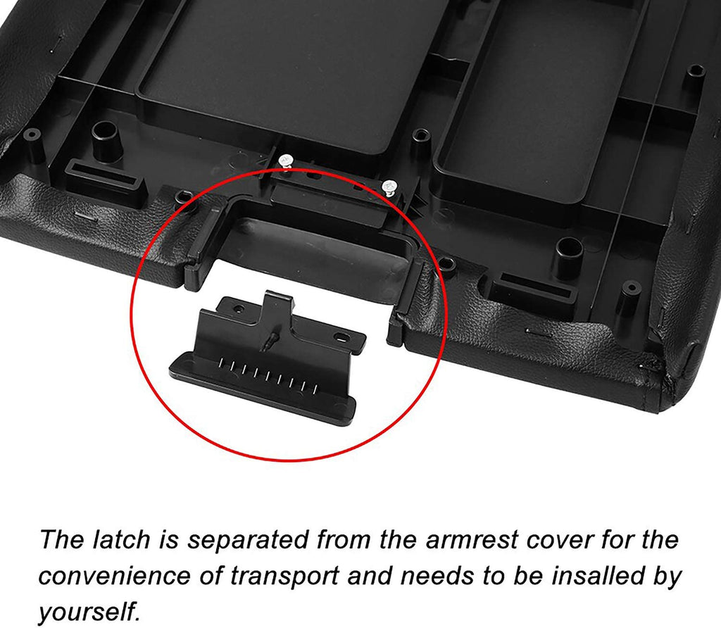 Center Console Armrest Cover Latch, Suitable for 07-14 Silverado, Avalanche, Suburban, Sierra, Yukon, Escalade-Perfect Replacement for  Part 20864151, 20864153, 20864154