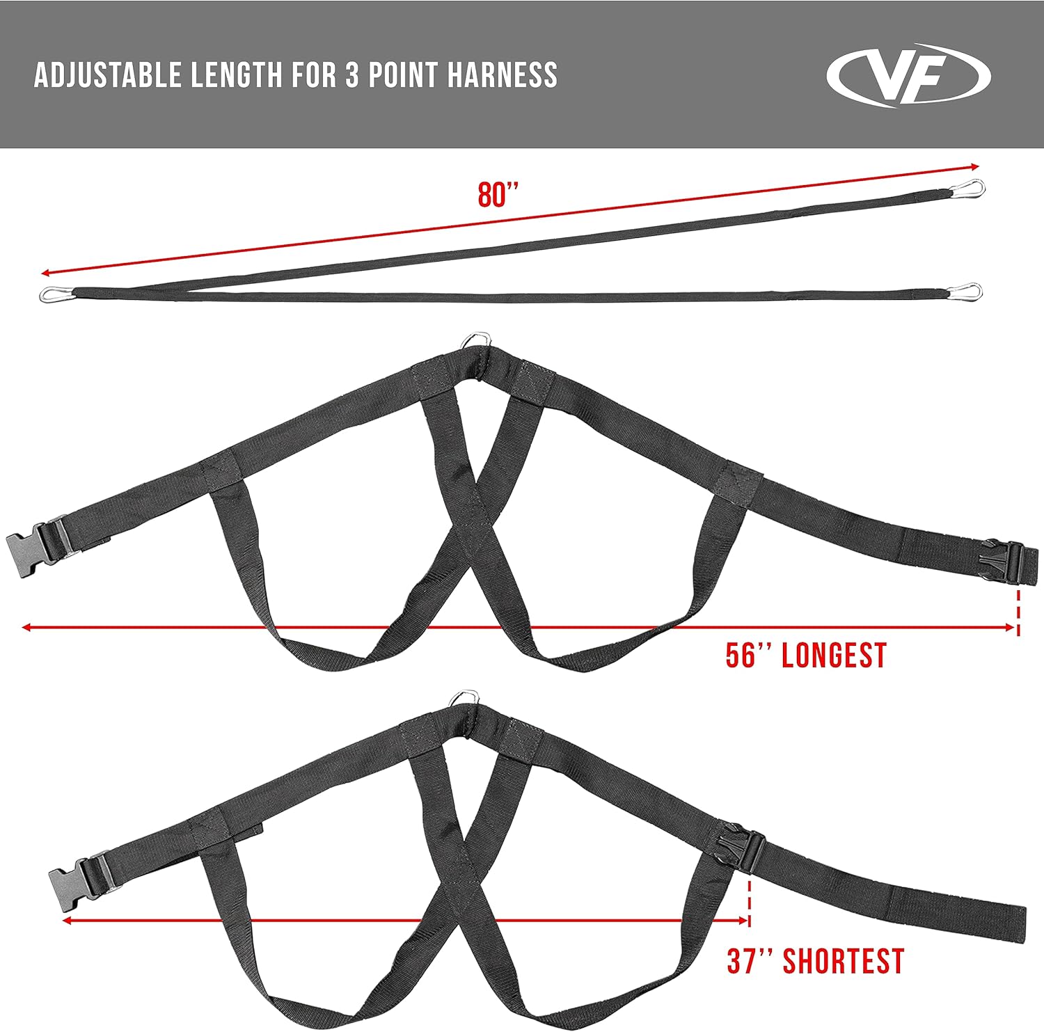Valor Fitness - Agility Sled with Harness & Straps (Push, Pull, and Drag Sled)