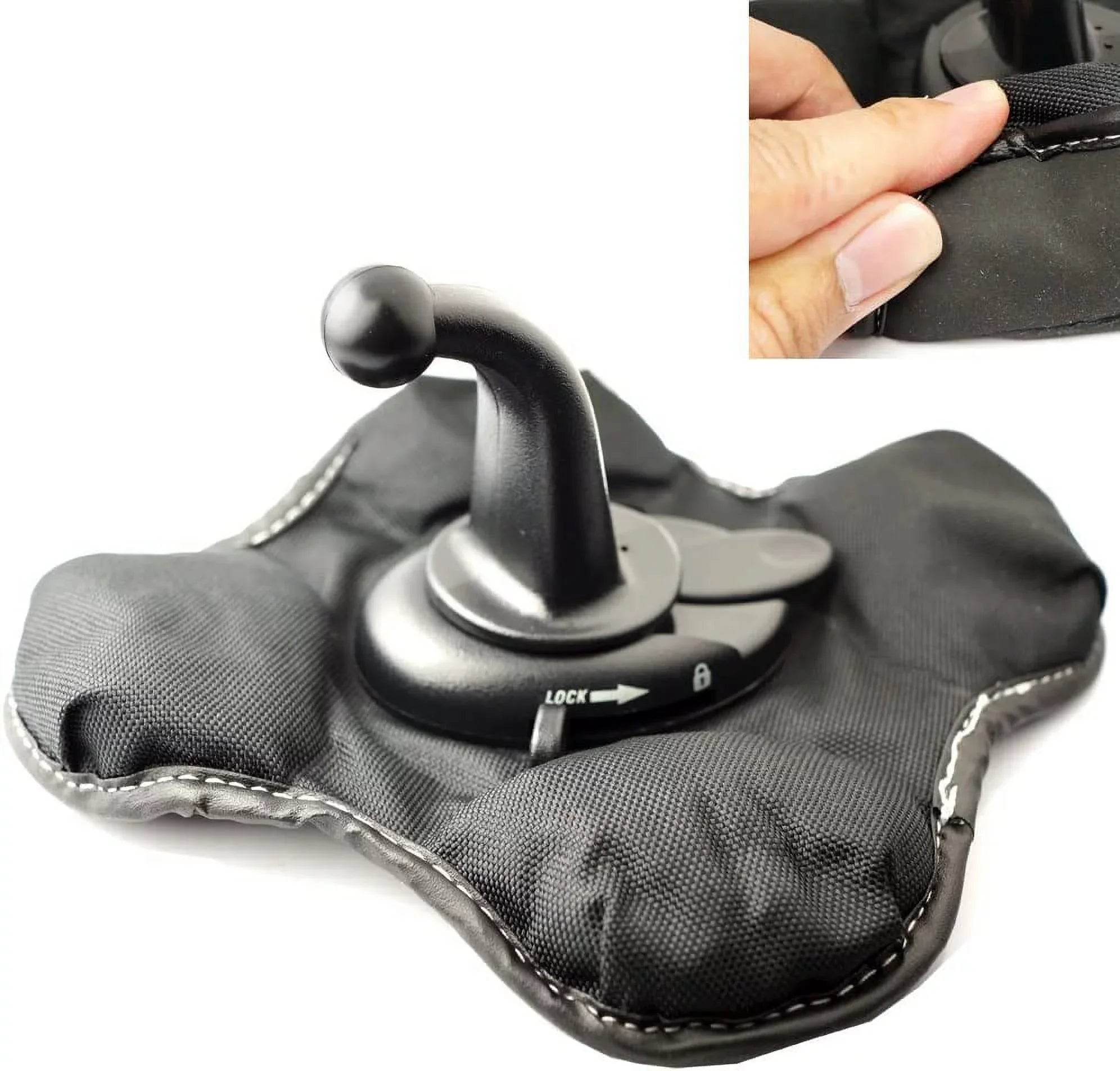Nonslip Beanbag Dashboard Friction Mount for Garmin Nuvi 2557 2558 2559 2589 2597 2598 2599 2689 2699 52 54