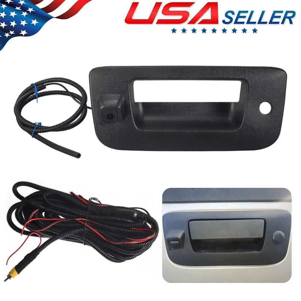 Onemayship Rear View Backup Tailgate Handle Camera For Chevy Silverado/ Sierra 07-13