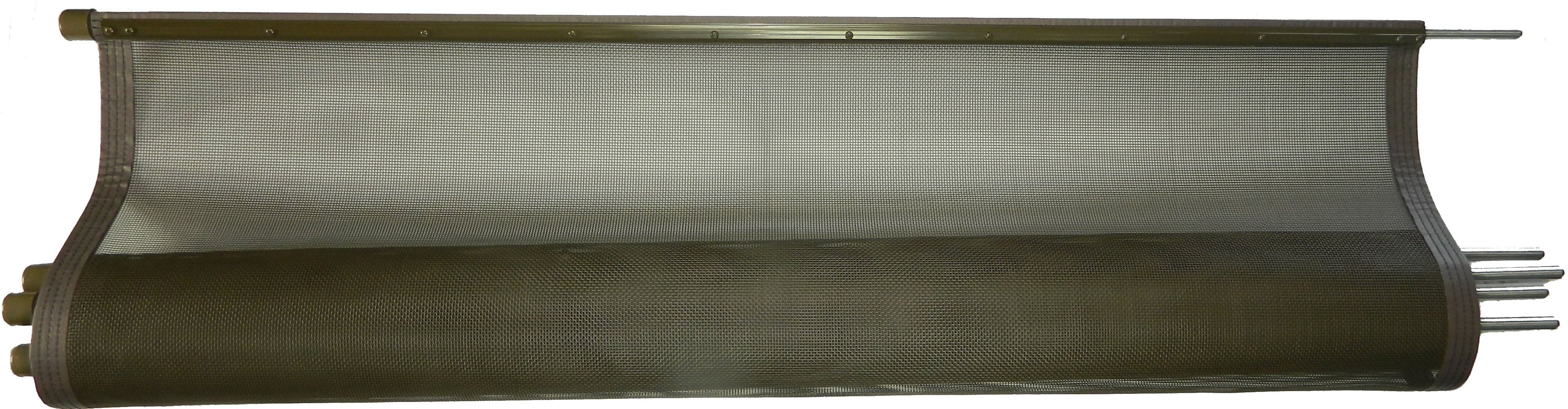 5 ft.   12 ft.  Pool Fence  Section in Brown with 5 Poles Featuring a Steel Pin at the Base for a 1/2 in. Hole