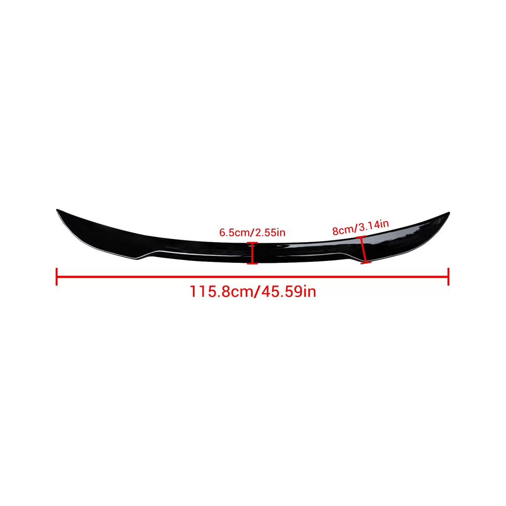 Rear Spoiler Trunk for 2022-2023 11th Honda Civic Hatchback  Tail Wing Gloss Black