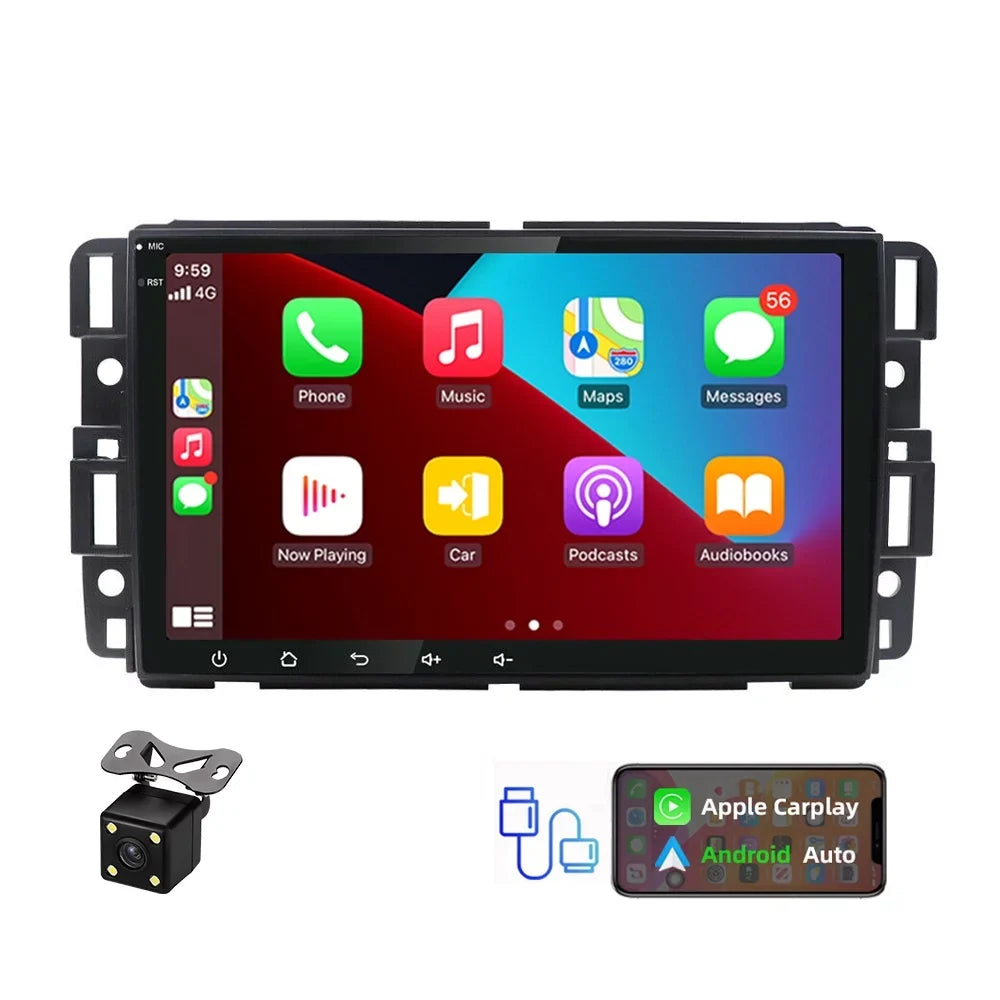 Android 10 Car Radio   Player for  Sierra Chevrolet Silverado Yukon Acadia 8" Quad Core Radio Para Carro