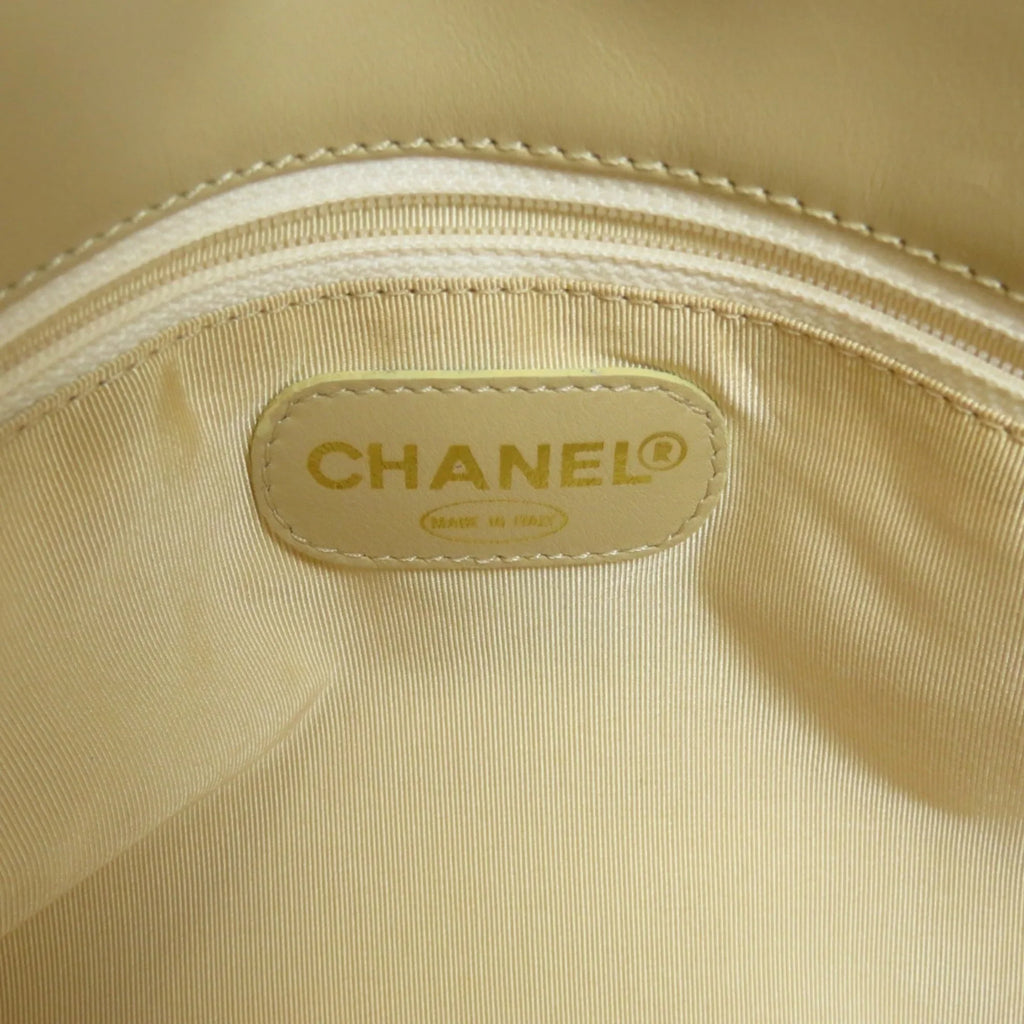 Pre-Owned Chanel coco mark tote bag lambskin ladies  (Good)