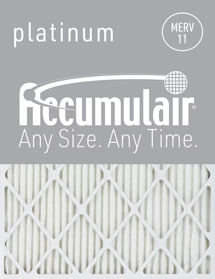 30x30x1 (Actual Size) Accumulair Platinum 1-Inch Filter ( 1550)
