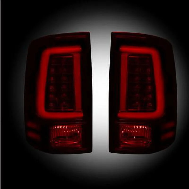 264369RBK Dodge Ram 1500 09-14 or 10-14  2500 and 3500 Red-Smoked Tail