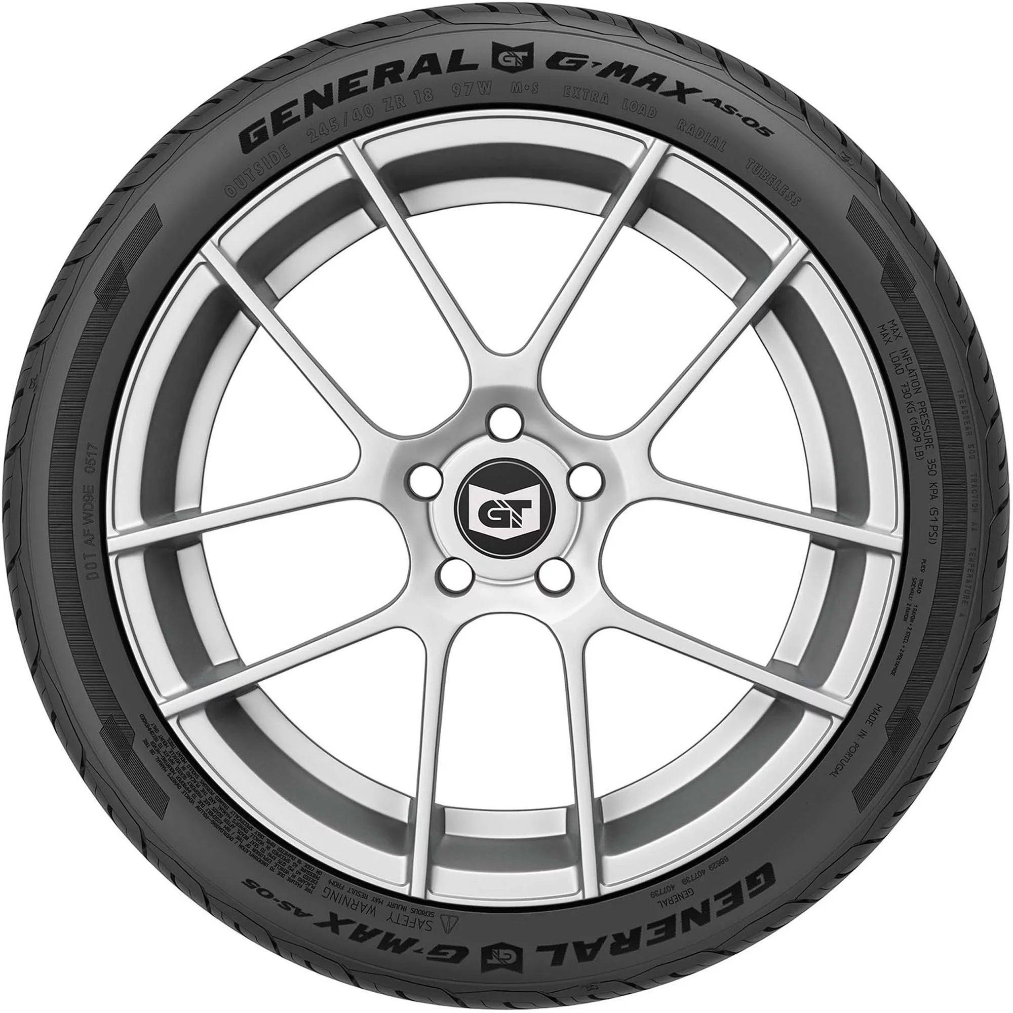General - -05  All Season 235/50ZR17 96W Passenger Tire
