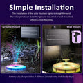 Dadypet Fountain Light,LedSolarSolar Bath Solar Bath Pond Bath Pond Decoration With Remote Led Remote LedSolar With Remote