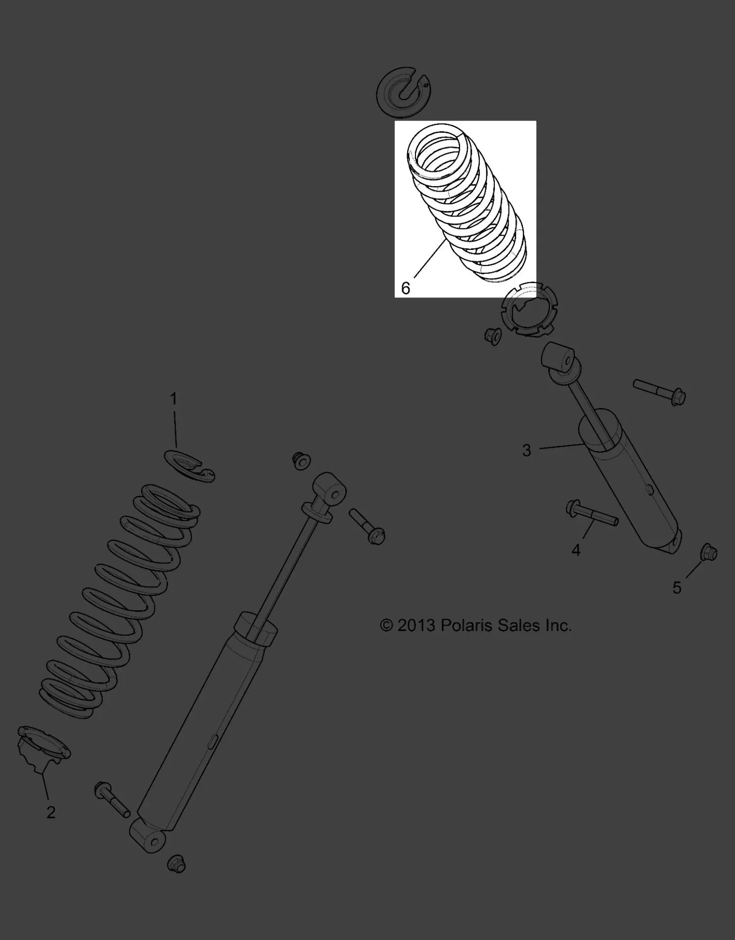 Polaris 2015-2016 Ranger Spr 200 280# 12 4Fl 2Id  Lng 7044138-133 New