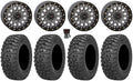 System 3 -6 15" Wheels Gunmetal (4+3) 32" Trail Saw 2.0 Tires Can-Am Commander Maverick Renegade Outlander Defender
