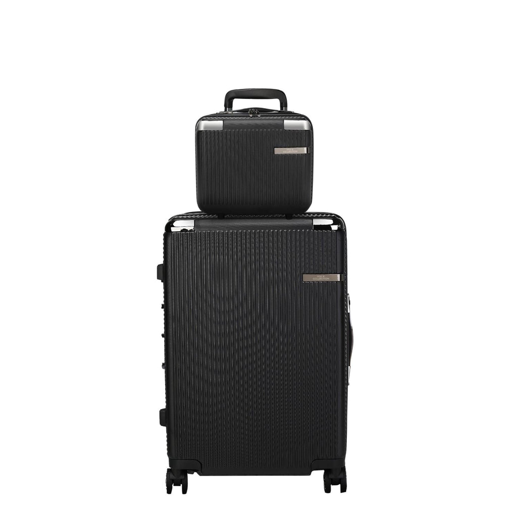 Collection Tulum 2 Piece Luggage Set with Spinner Wheels and Expandable Handles by Mia .