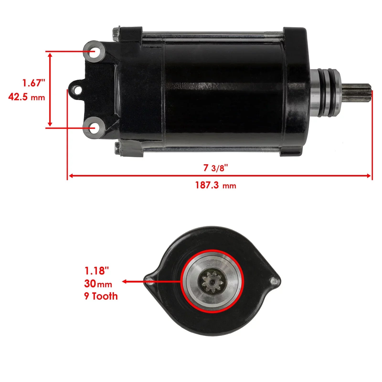 Starter & Drive for Kawasaki 650 Ts  Sx Sc 650Sx Jetski