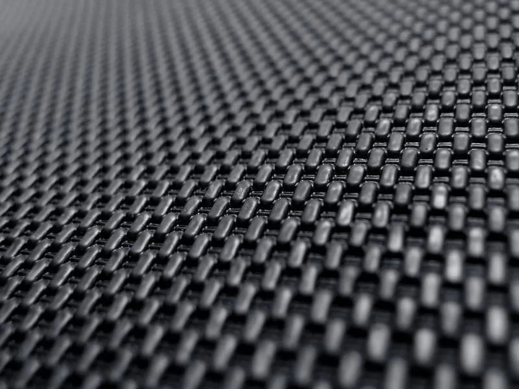 3D MAXpider 2020-2024 Fits Jeep Gladiator  2nd Row Kagu Carbon Fiber Embossed Pattern Black Floor Mats