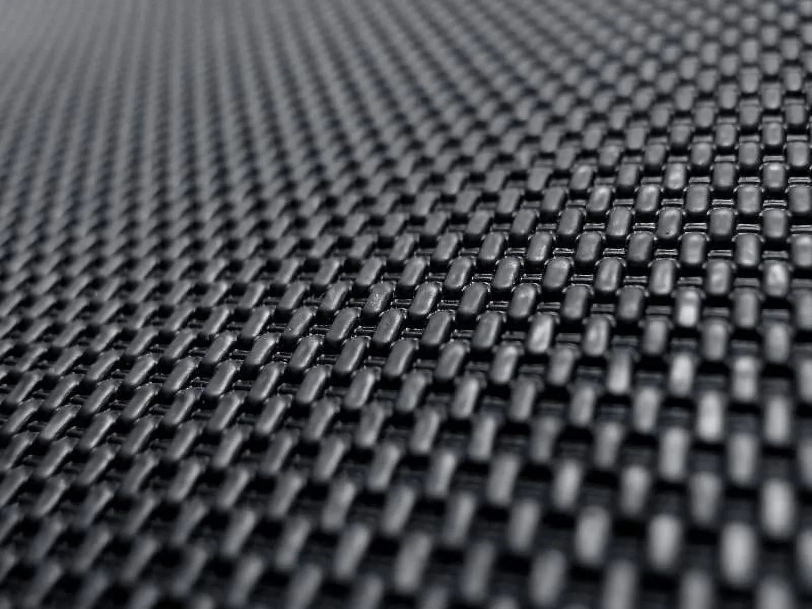 3D MAXpider 2020-2024 Fits Jeep Gladiator  2nd Row Kagu Carbon Fiber Embossed Pattern Black Floor Mats