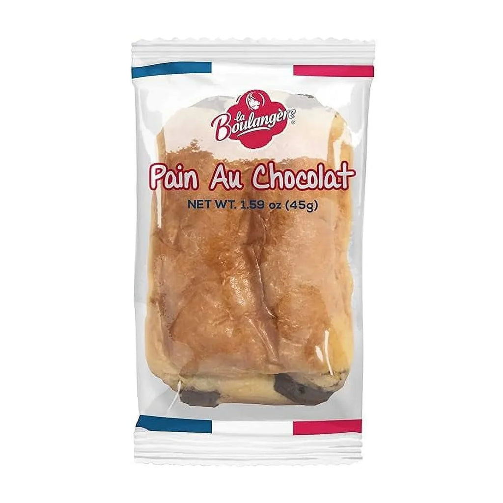 La Boulangere Pains Chocolat, Chocolate Croissants, Individually Wrapped, 16-Count (Pack Of 1)
