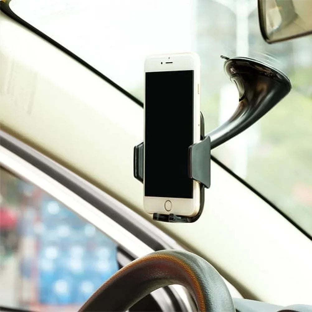 Windshield Dash Car Mount w Power Type- Quick Charger  for Blackberry Key2, KEYone,  -  , Vivo  Plus 5 -   S48c - Coolpad Legacy - Essential Phone (-1) - Google Pixel