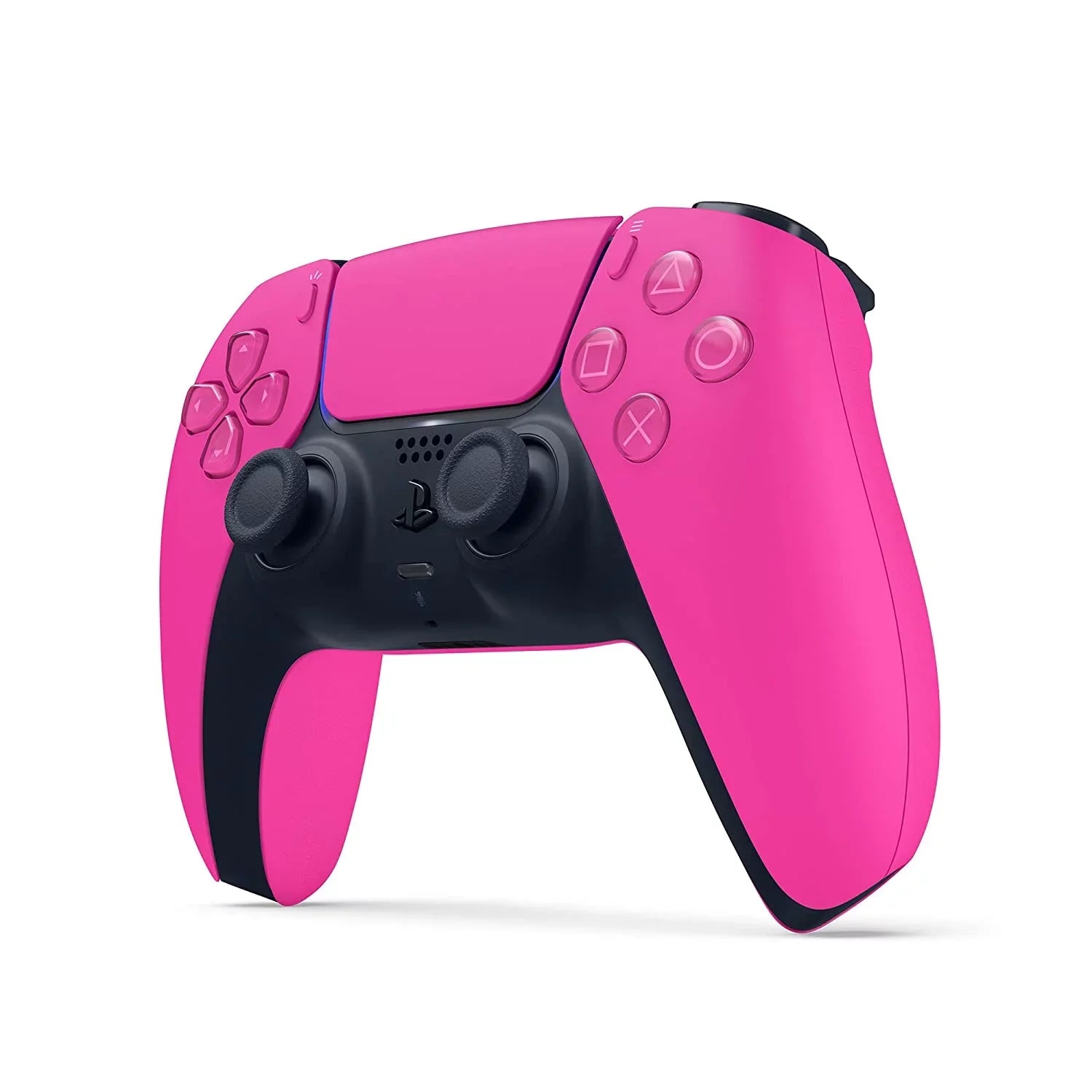 Sony Playstation 5 Disc Version (Sony  Disc) with Extra Nova Pink Controller, Black  3D Headset and Control Grip Pack Bundle