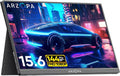 Arzopa 15.6'' 144Hz Portable Gaming Monitor, 1080P   , External Second Screen for Laptop,