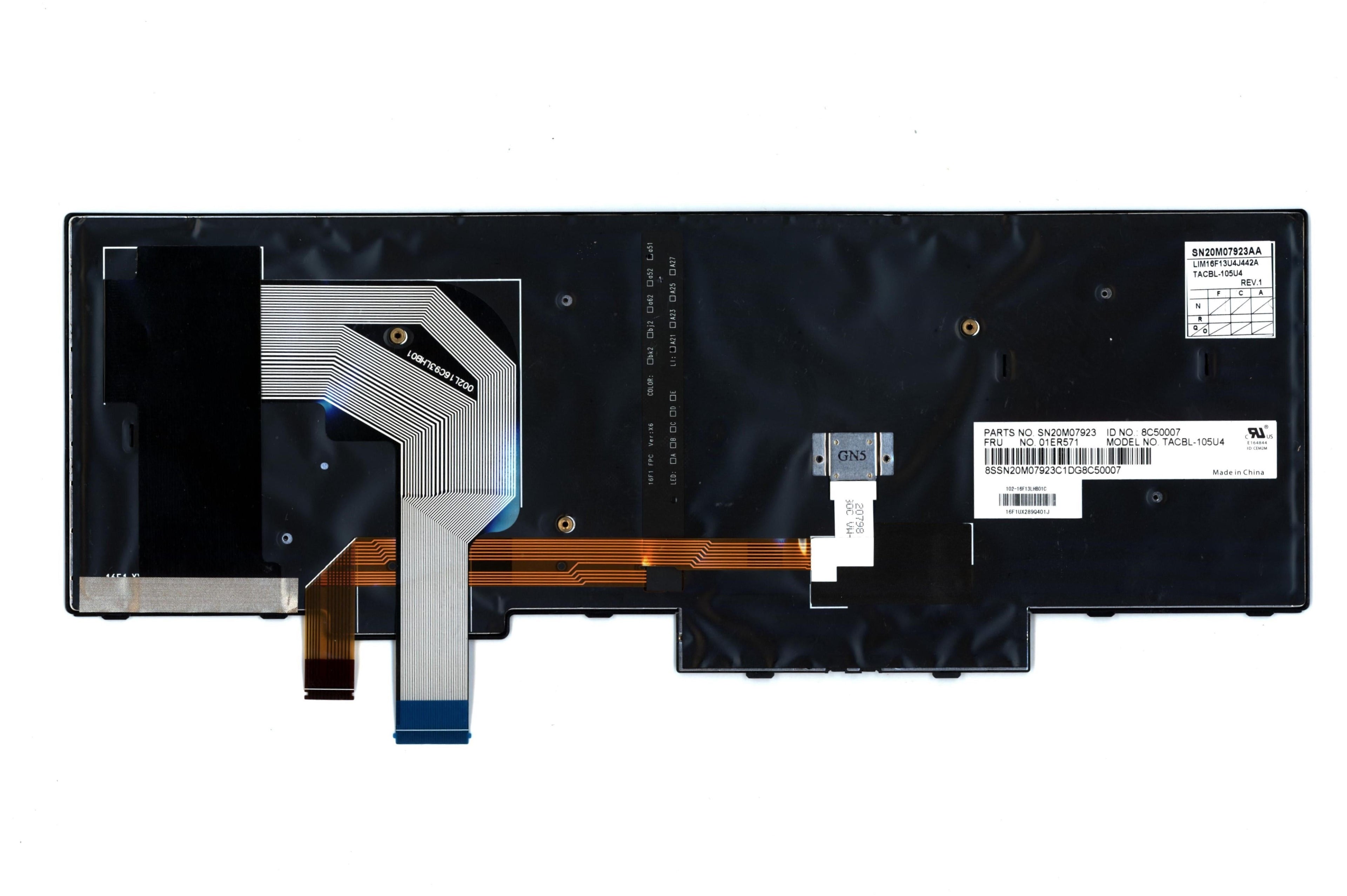 New Genuine Lenovo ThinkPad  P51s Backlit Keyboard  01ER612