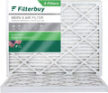 Filterbuy 21x23x1  8 Pleated   Furnace Air Filters (3-Pack)