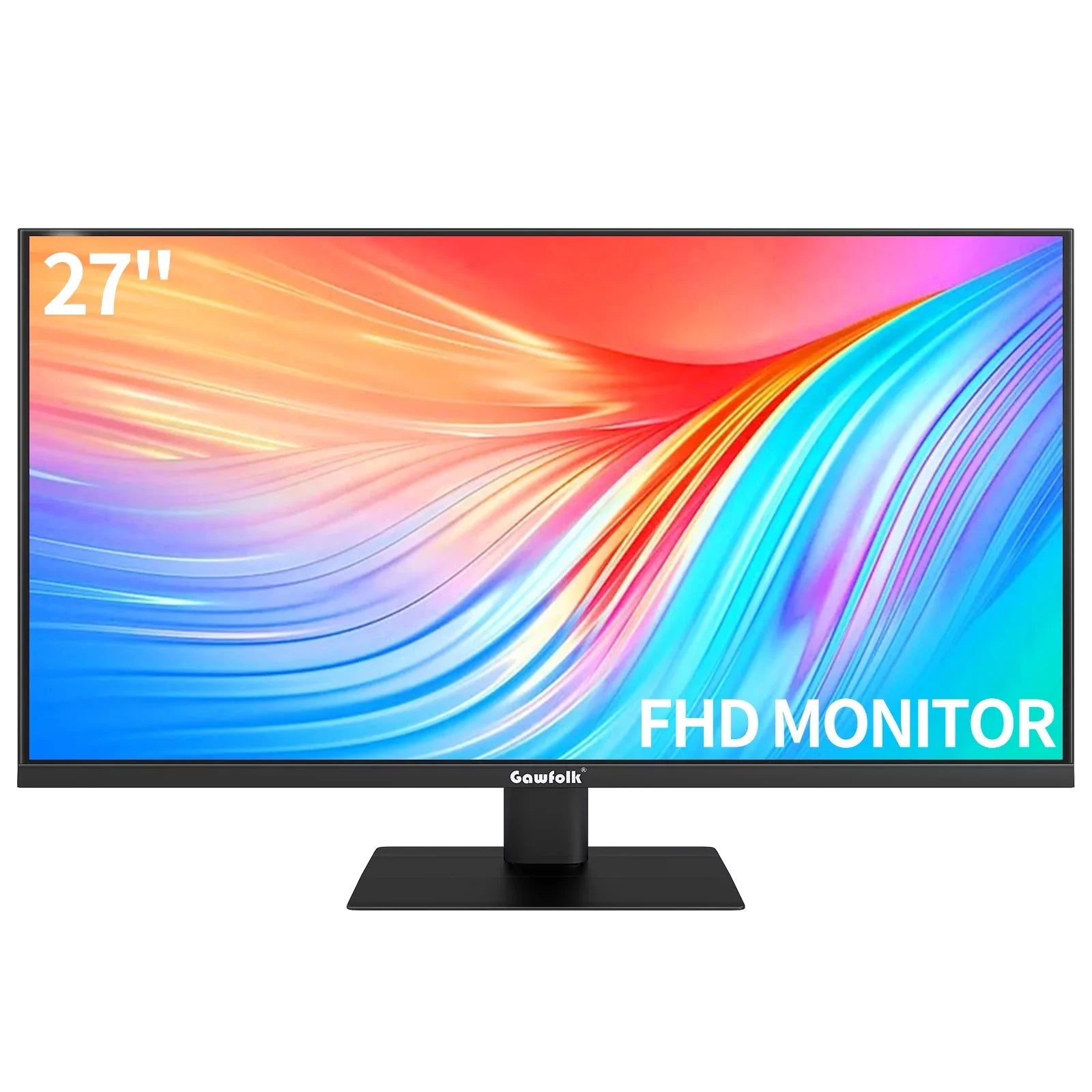 Gawfolk 27"  Gaming Monitor 165Hz, Full  1080P Bezel-less Display Supports  and  (Black)