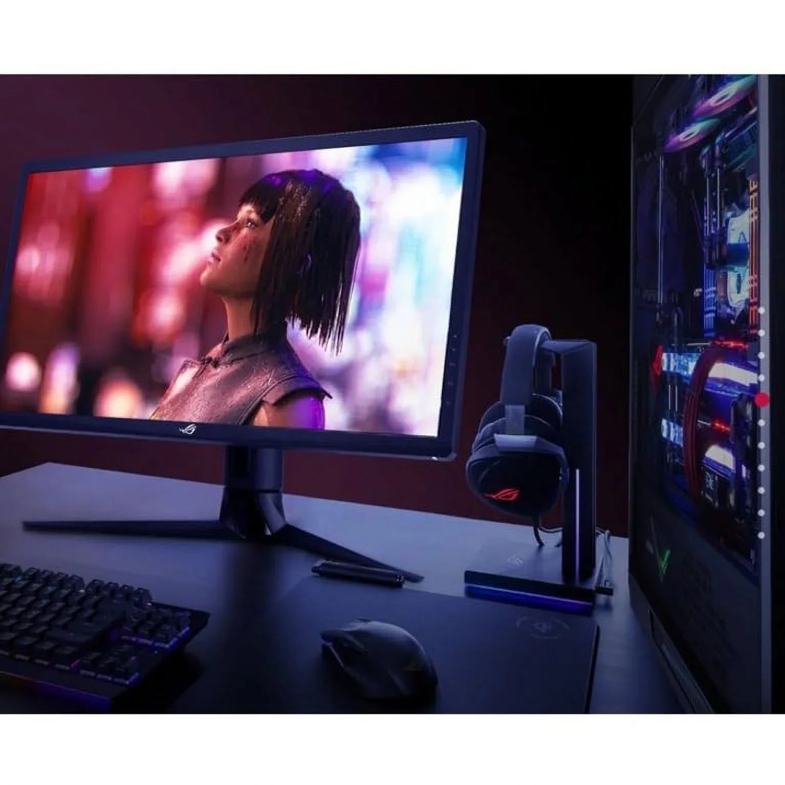 Strix 27" 4K  144Hz  Gaming Monitor () -  (3840 x 2160), , 1ms, Extreme Low Motion Blur, DisplayHDR 400, - 90%, - Compatible, Eye Care, DisplayPort, ,  3.0