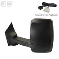 New Standard Replacement Driver Side Door Mirror, Fits 2003-2020 Chevrolet Express Van