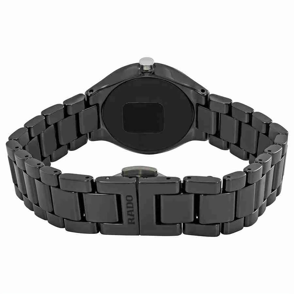 Rado True Thinline Black Dial Ladies Watch