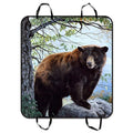Bear Forest Nature Pet Car Seat Cover Dog Car Seat Mat Hammock Cargo Mat Trunk Mat For Cars Trucks and  54x60 inches