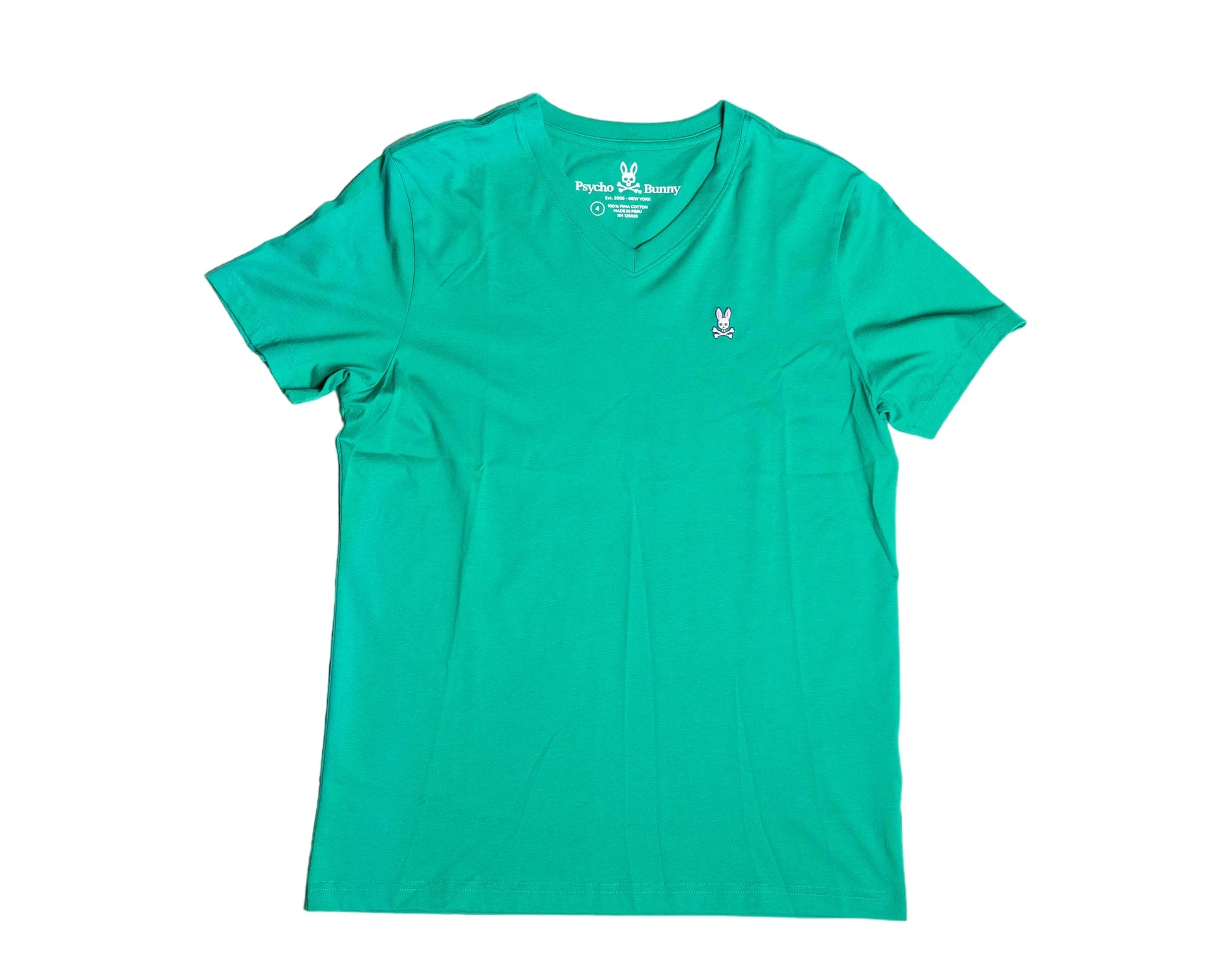 Psycho BunnyPsycho Bunny Classic -Neck Men's Tee ShirtAlpine TrailS