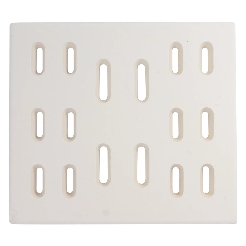 3-Pack  Grill Heat Shield Plate Tent Replacement Parts for Bakers Chefs Regal04CLP - Compatible Barbeque Ceramic Flame Tamer, Guard, Deflector, Flavorizer Bar, Vaporizer Bar, Burner Cover 8"