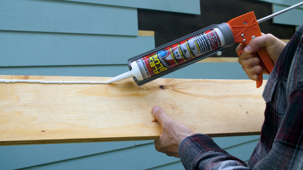 Flex Seal Family Of Products Flex Glue White Rubberized Waterproof Adhesive 10 Oz