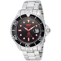 Invicta Men's   Steel Bracelet & Case Automatic Black Dial Analog Watch 24764