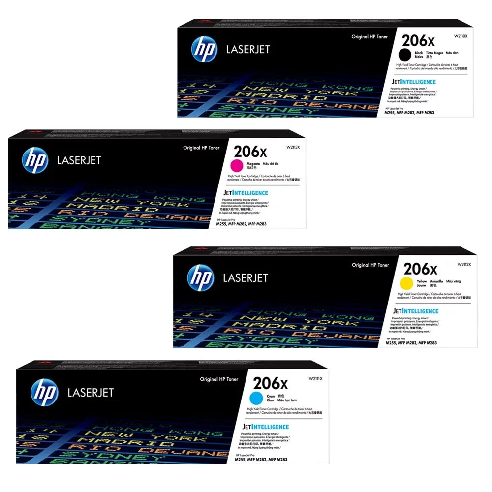 206X , , ,  High Yield Toner Set