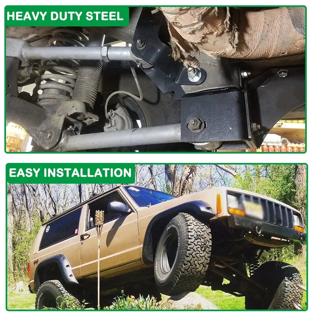 4.5"up lift Front Control Arm Drop Relocation Kit For 1984-2001 Jeep Cherokee