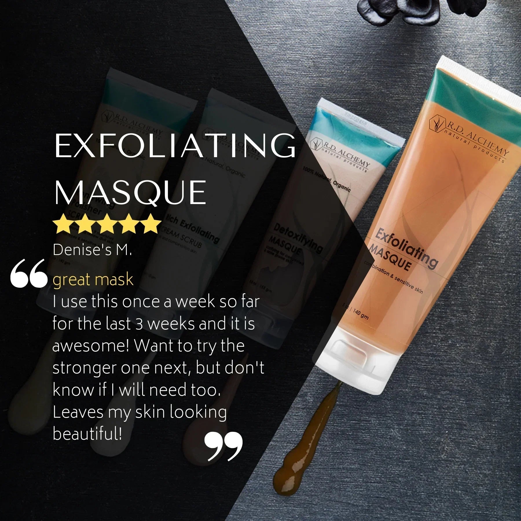 Alchemy - Exfoliating Mask - Natural and Organic
