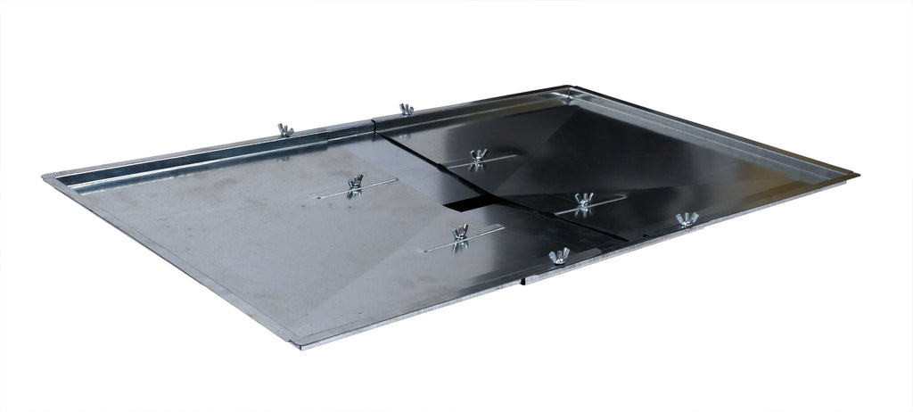 Replacement Grease Tray Set for Bbq Grill Models from Char-broil, Weber, Nexgrill, Dyna Glo, Kenmore, Back-yard Grill, , Uniflame and Others (Length 20" to 24", Width 14")