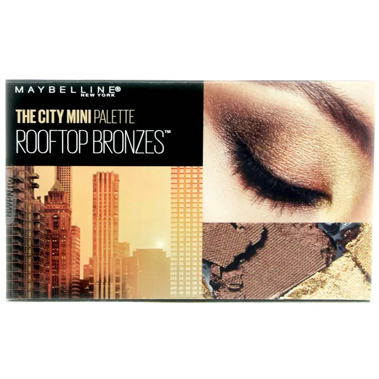 Maybelline The City Mini Eyeshadow Palette, Rooftop Bronzes 0.14 oz (Pack of 2)