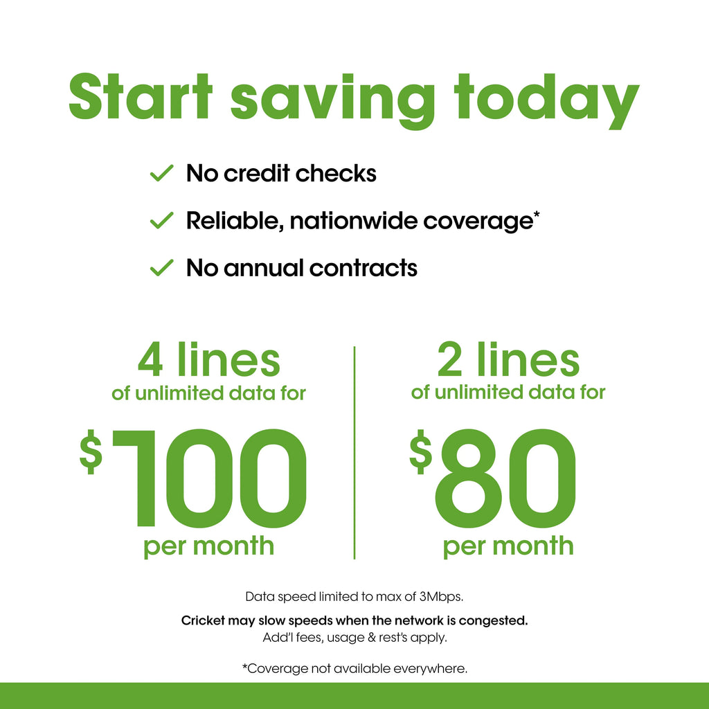 Cricket Wireless $70 e- Top Up (Email Delivery)