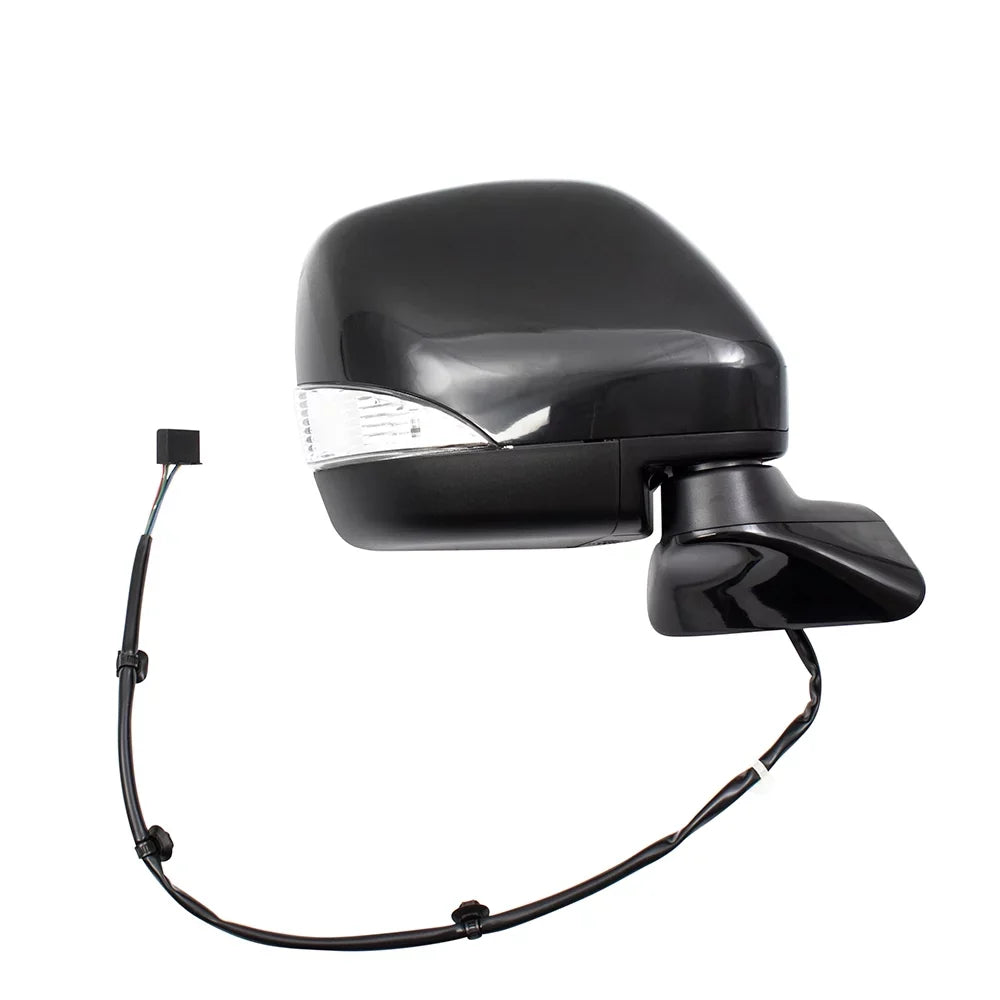 Brock Passengers Power Side View Mirror Heated Signal without Auto Tilt &  Around View Monitor Compatible with 11-17 Quest 963011JA1C