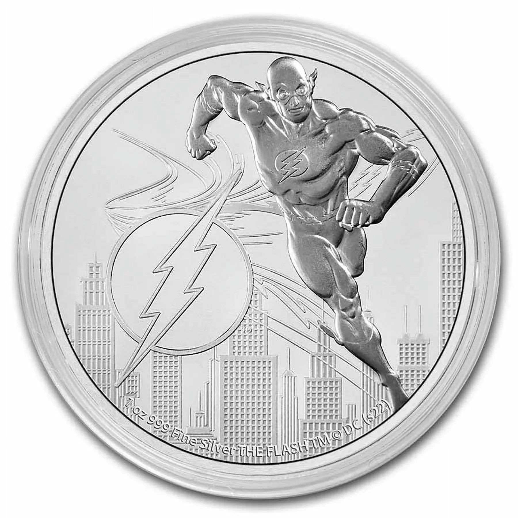 2022 Niue 1 oz Silver $2  Comics Justice League: The Flash