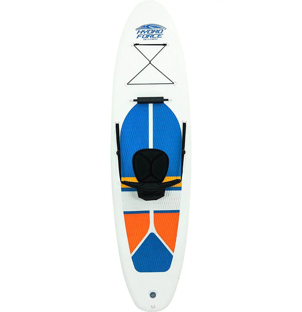 Bestway Hydro-Force White Cap 10' Inflatable Stand Up Paddle Board (2 Pack)