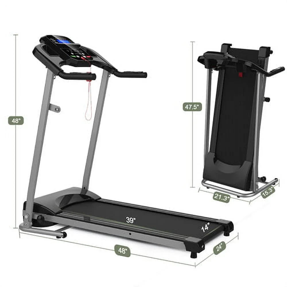 Mydepot Folding Treadmill, Small Apartment Friendly, Compact Design, Space Saving, Easy Storage, High Quality, Durable, Affordable, Comfort, Safety