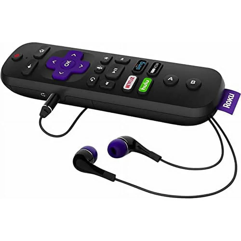 Roku Ultra | 4K// Streaming Player with Enhanced Remote (Voice, Remote Finder, Headphone Jack,  Power and Volume), Ethernet, Micro  and  (2017)